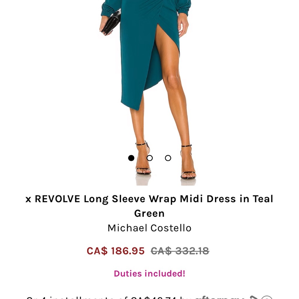 Revolve x Michael Costello Dress